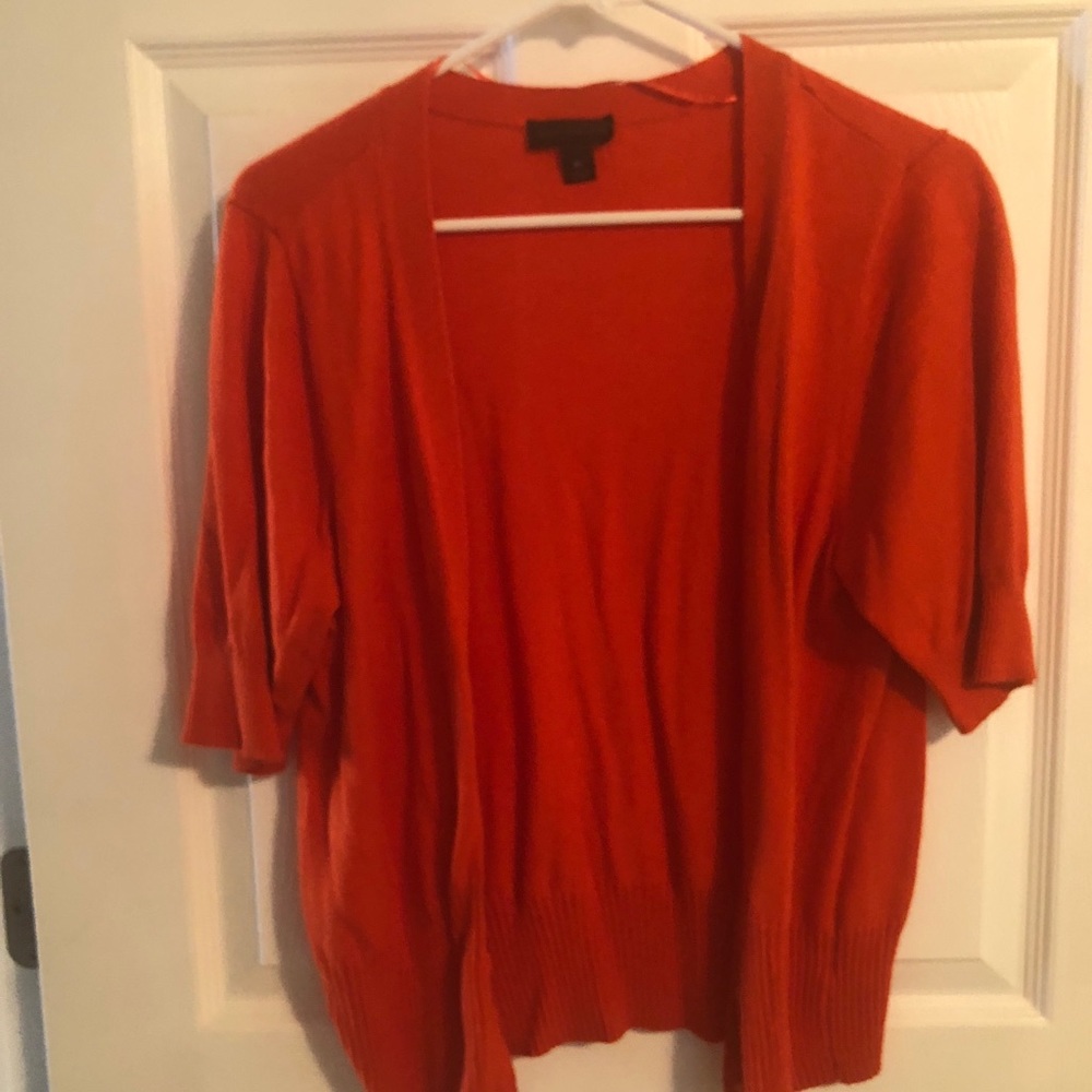 Orange Cardigan